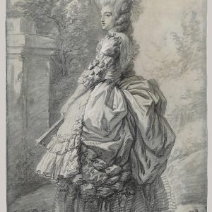 Marie Antoinette in a Park