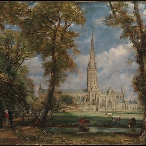 Salisbury Cathedral from the Bishop's Grounds