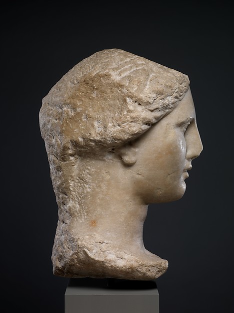 Marble head of a Ptolemaic queen - Imagen 4