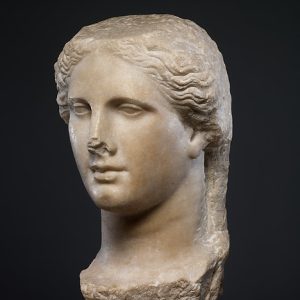 Marble head of a Ptolemaic queen