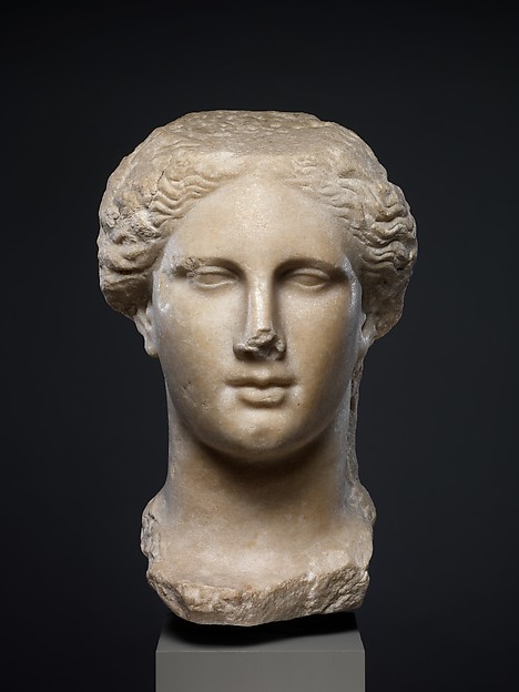 Marble head of a Ptolemaic queen - Imagen 3