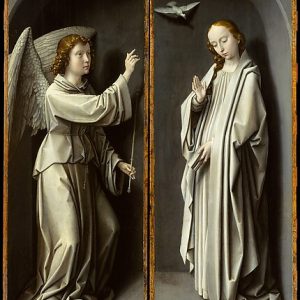 Archangel Gabriel; The Virgin Annunciate
