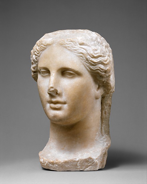 Marble head of a Ptolemaic queen - Imagen 6